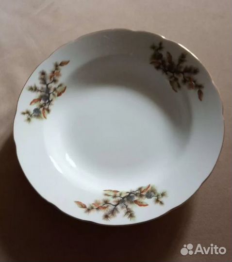 Глубокие тарелки Yamatsu фарфор Япония с шишками