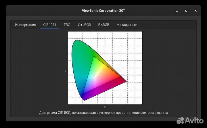 Монитор viewsonic 20 дюймов