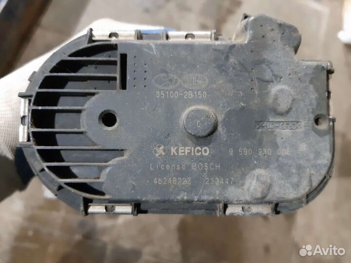 Дроссельная заслонка kia rio 3