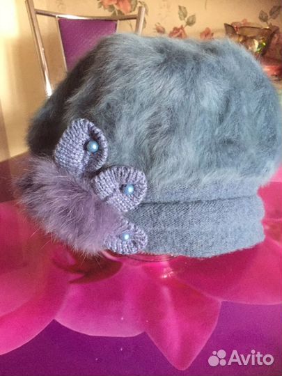 Берет из ангоры