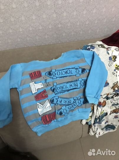 Вещи пакетом на мальчика 80 86
