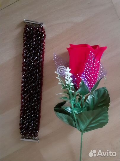 Браслет из граната