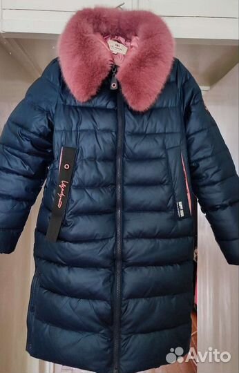 Пуховик для девочки 158