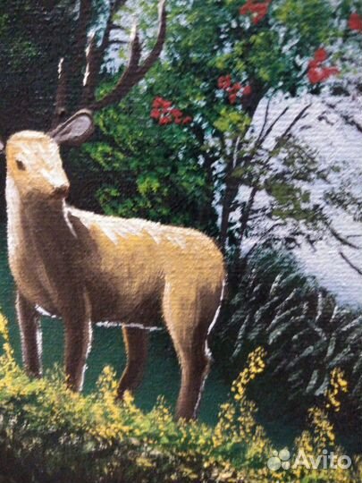 Картина маслом на холсте