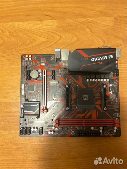 Материнская плата gigabyte b450m gaming