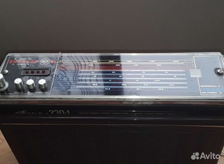 Радиоприемник СССР vef spidola 230-1