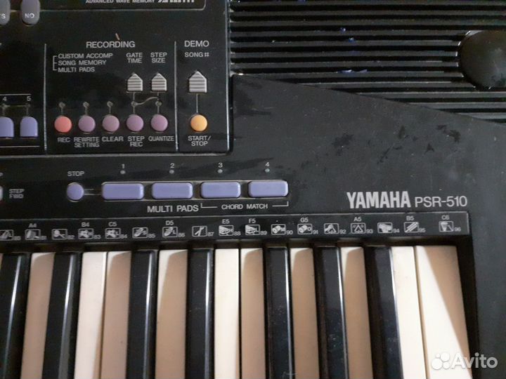 Синтезатор yamaha psr 510