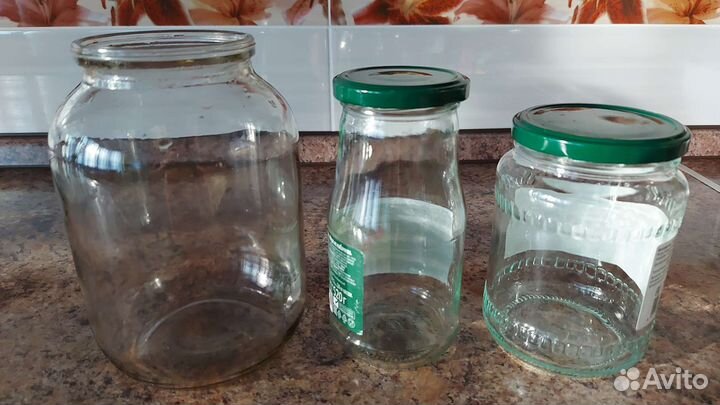 Банки стеклянные 720 мл 1л 1.5л 0.5л