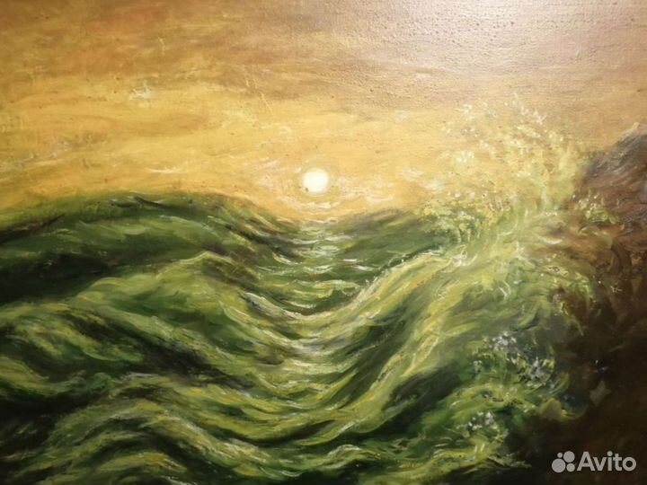 Картина(Масло/Холст /Автор/60-е