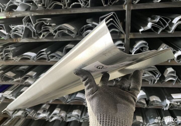 Порог левый Renault Scenic 1996-2003 (0,8мм)