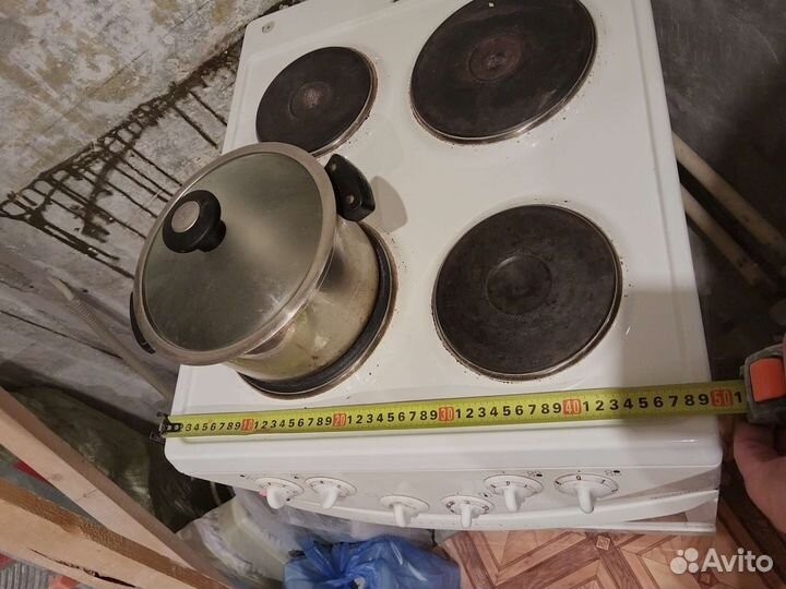 Плита электрическая бу с духовкой 50х60