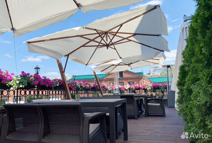 Зонты уличные для кафе и ресторанов, веранд