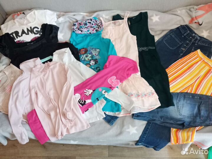 Пакет одежды для девочки 146-152 (14 вещей)