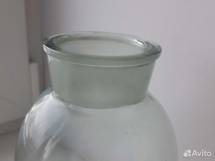 Банка со стеклянной крышкой СССР