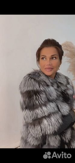 Шуба из чернобурки 40-42