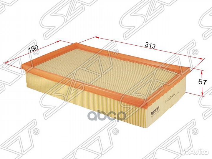 Фильтр воздушный mercedes W210 95-02/S210 96-03