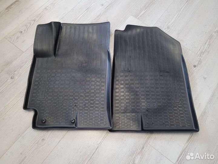 Автомобильные коврики резиновые для kia rio 4