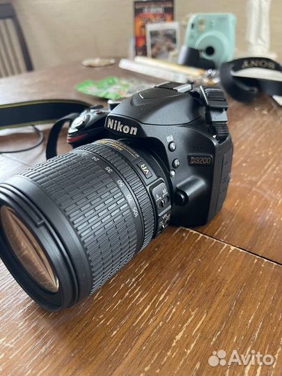 Nikon d3200 + объектив 18-105mm