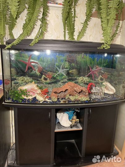 Аквариум с тумбой 180 литров