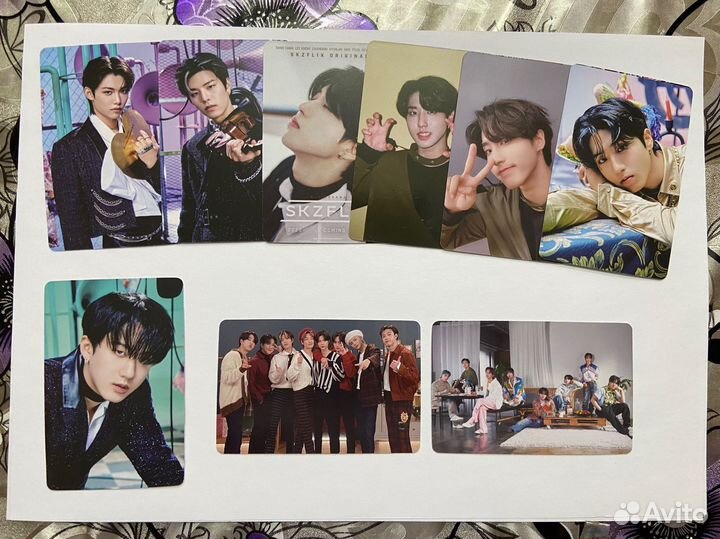 Карты stray kids хенджин