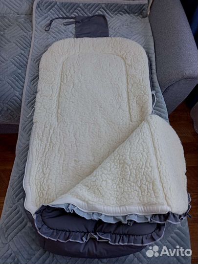 Конверт зимний из овчины