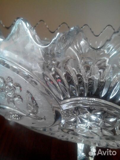 Чехословакия, большая ваза времен СССР. есть незна