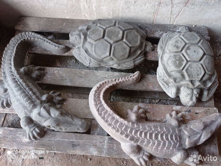 Крокодил из бетона