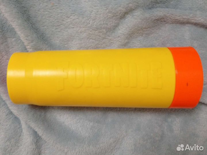 Пистолет игружечный nerf fortnite с глушителем