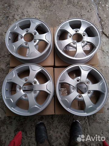 Литые диски r16 5х139.7 ет 58