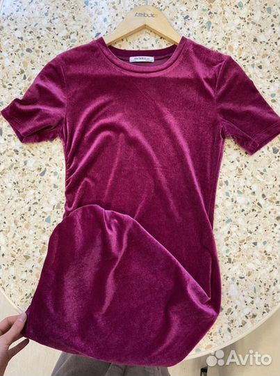 Платье zara вельветовое