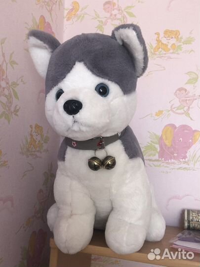 Игрушка плюшевая собака