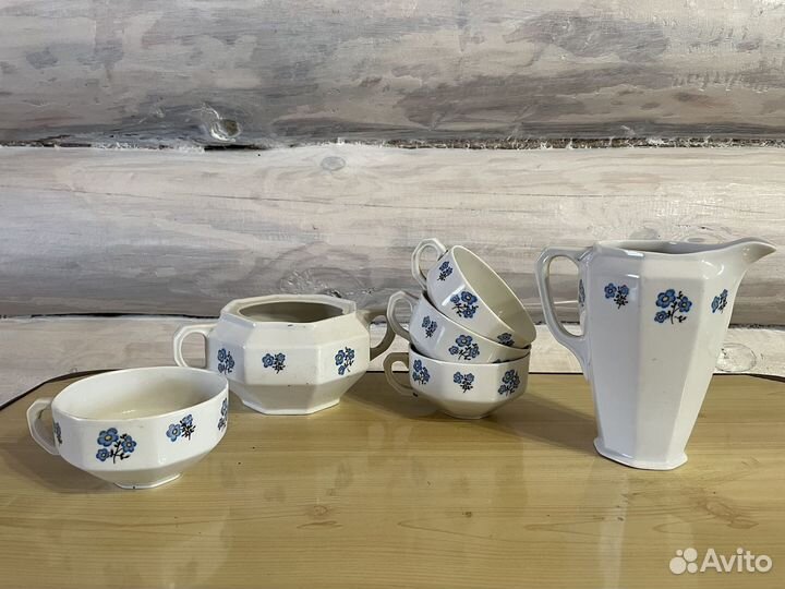 Чайный сервиз вербилки 1950 год