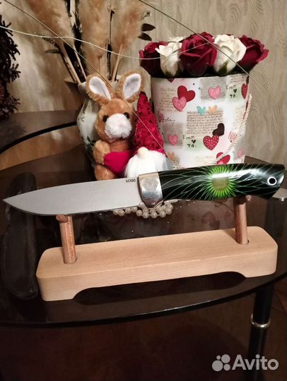 Нож из порошковой стали М 390