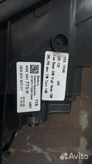 Фара audi a6 c7 led