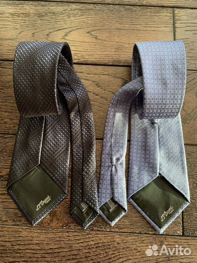 Галстуки S.T.Dupont 8шт и Olymp 2шт