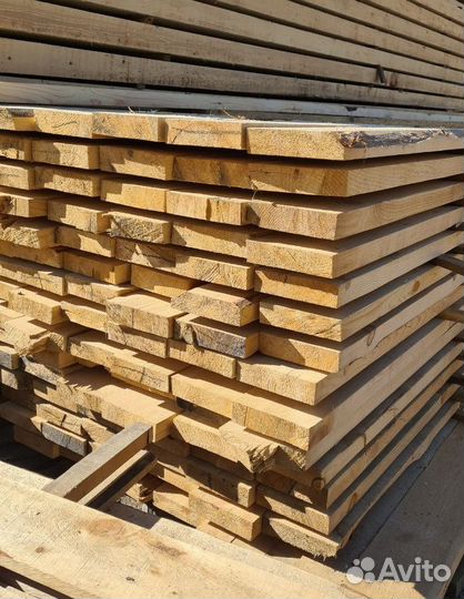 Доска обрезная 25х150х6000/ Оплата при получении