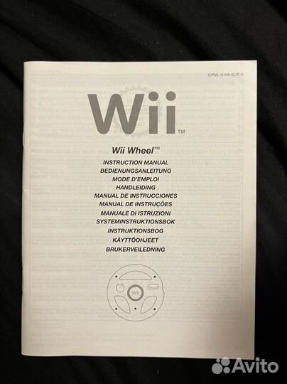 Инструкция wii Wheel