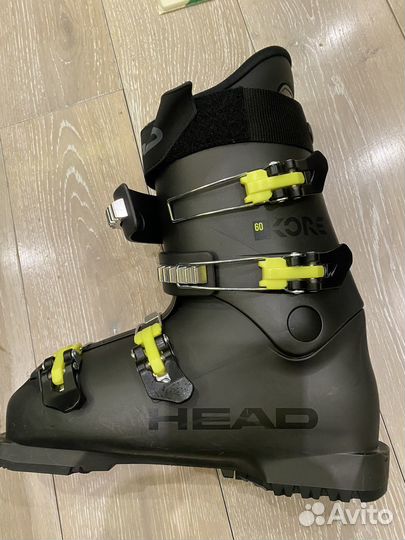 Горные лыжи 130 и ботинки комплект