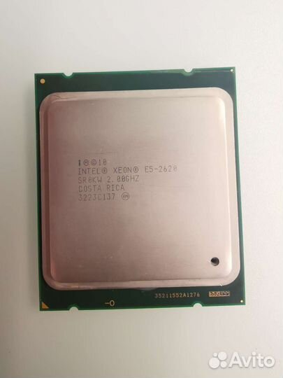 Процессор xeon e5 2620