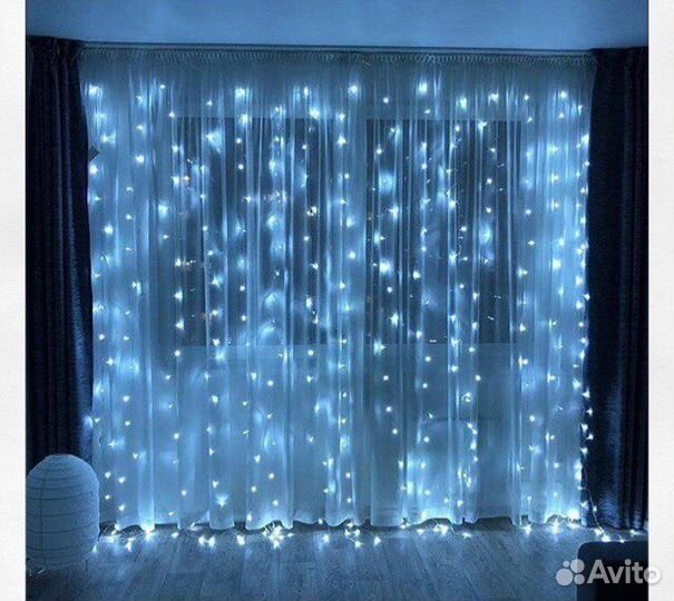 Гирлянда штора