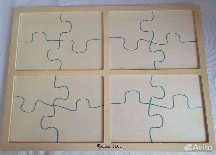 Развив. деревянные пазлы 