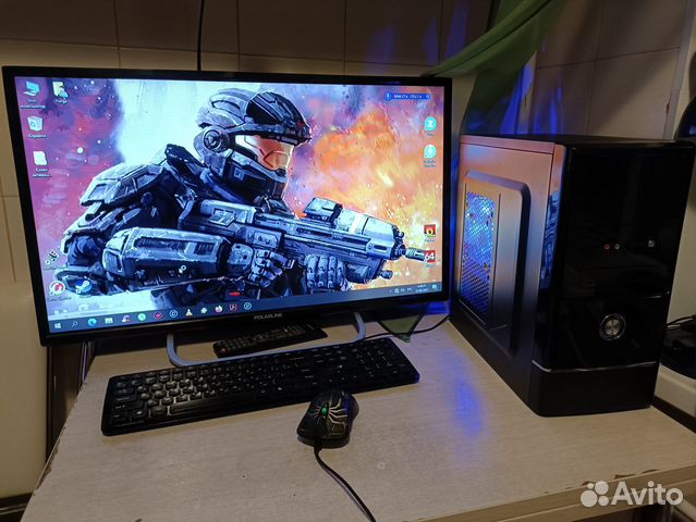 Хороший Игровой Домашний Компьютер с Монитором купить в Санкт ...