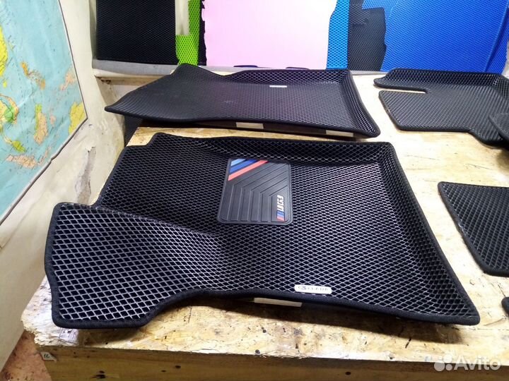 Эва Ева коврики 3 D с бортами Лада kalina