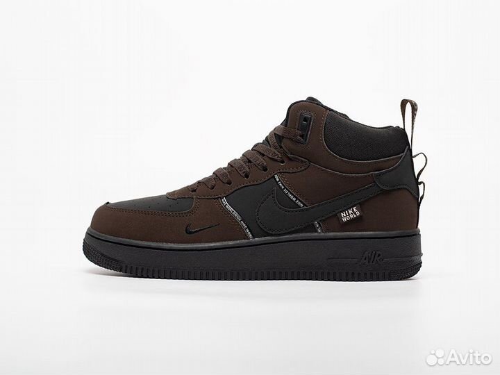 Зимние Кроссовки Nike Air Force 1 Mid Артикул 4357