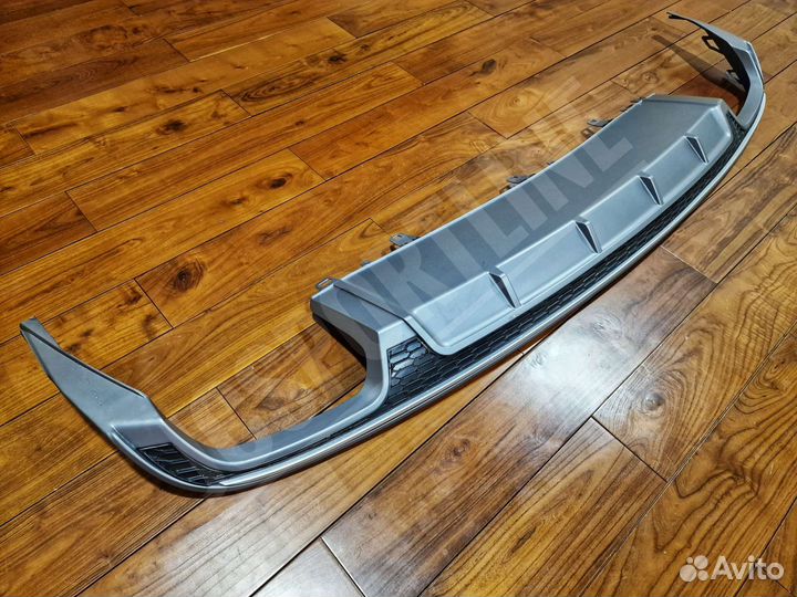 Диффузор S6 Look для Audi A6 C7 4G Facelift