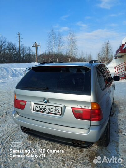 Задний бампер BMW x 5 e 53