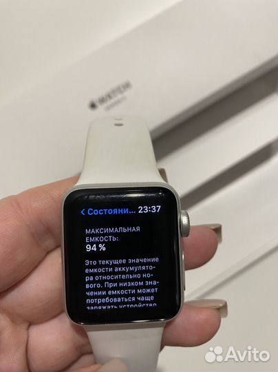 Часы apple watch series 3 38mm
