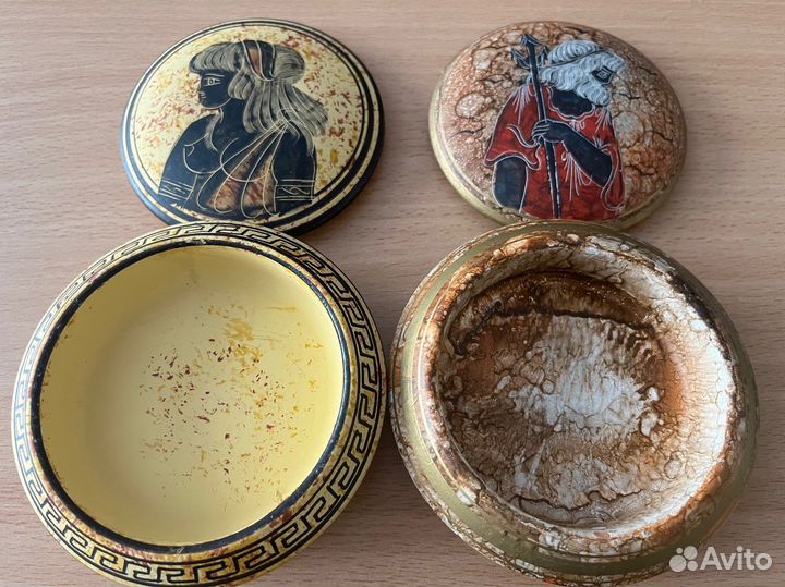 Шкатулки керамические