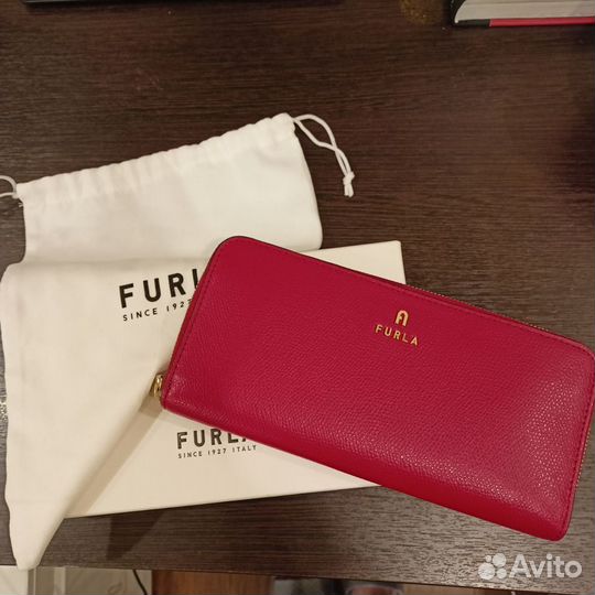 Кошелек furla оригинал женский натуральная кожа