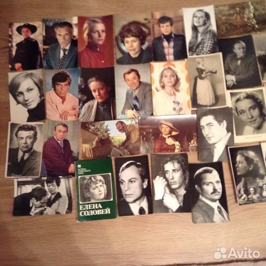 Открытки знаменитых артистов